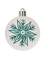 Елочный шар 6 шт, зеленый, белый, 6 см, пластик, SYQB-0122289 - фото 2