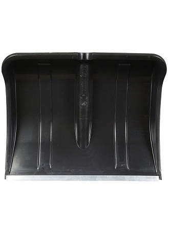 Лопата для снега пластик, с алюминиевой планкой, 375х500 мм, без черенка, тулейка 32 мм, Цикл, Богатырь Standart