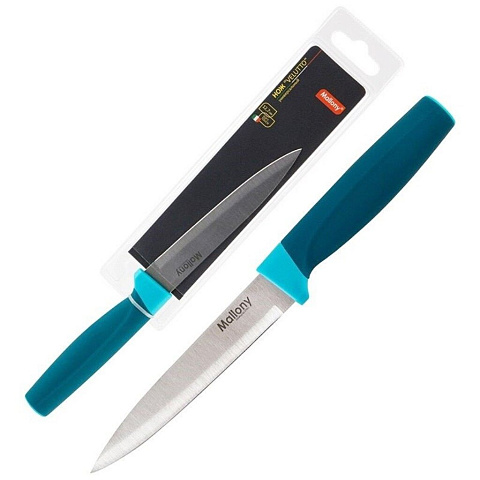 Нож кухонный Mallony, Velutto, универсальный, 12/12.7 см, нержавеющая сталь, рукоятка soft-touch, MAL-03VEL 005526