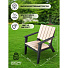Мебель садовая Green Days, бежевая, стол, 45х45х41.5 см, 2 кресла, 150 кг, 1902018B2-lght - фото 11