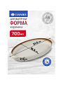 Форма для выпечки керамика, 31.5х16.5х2.5 см, 0.7 л, овальная, бежевая, Daniks, Полдень, Y4-8728