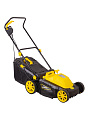 Газонокосилка электрическая, Huter, ELM-1400P, 38 см, 40 л, 25-55 мм, 3200 об/мин, 70/4/4