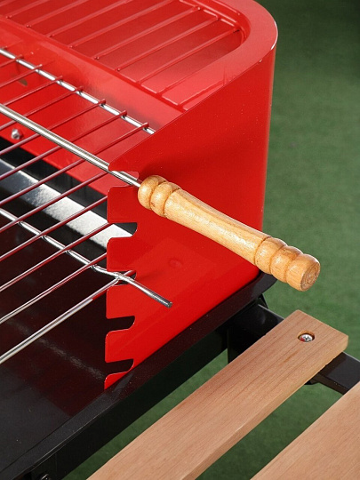 Мангал 830х330х365 мм, 1 мм, гриль, сталь, T2022-7066