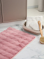Коврик для ванной, 0.5х0.8 м, полиэстер, розовый, Silvano, Ангора, Y4-11479 - фото 2
