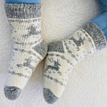 Носки детские, 90% овечья шерсть, Truly wooly, в ассортименте, р. 20-22