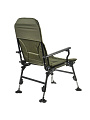 Кресло складное 120х55х40 см, с подставкой для ног и подлокотниками, карповое, 150 кг, DS-C03 - фото 10