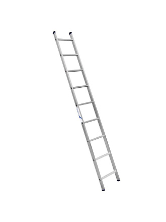Лестница приставная, 1 секция, 9 ступеней, алюминий, 2.51 м, 150 кг, Alumet, 5109