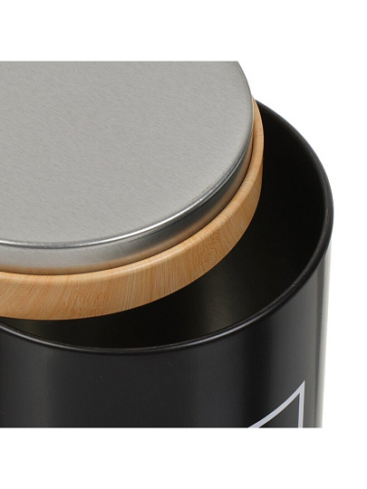 Банка для сыпучих продуктов, металл, 0.8 л, 9х14.5 см, с крышкой, Сахар, Y4-5657