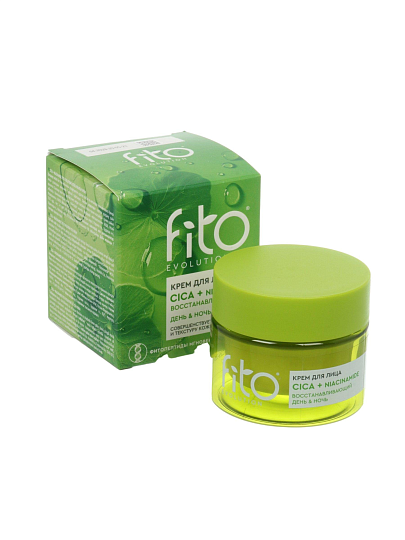 Крем для лица, Fito Evolution, Cica + Niacinamide, восстанавливающий, 50 мл