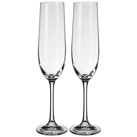 Набор бокалов для шампанского из 2 штук "viola" 190 мл, 674-865
