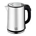 Чайник электрический Irit, IR-1356, 2.5 л, 1500 Вт, скрытый нагревательный элемент, металл
