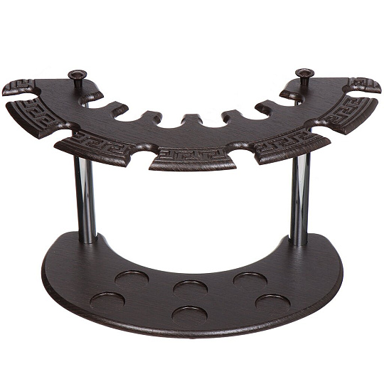 Подставка для посуды, дерево, металл, Glasstar, БАР-18