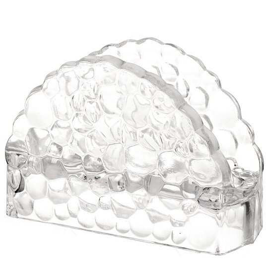 Салфетница стекло, 12.5х4.5х8.5 см, Y6-10044