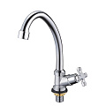 Смеситель для кухни, Solone, с кран-буксой, для одного типа воды, хром, JIK1-A102-A - фото 3
