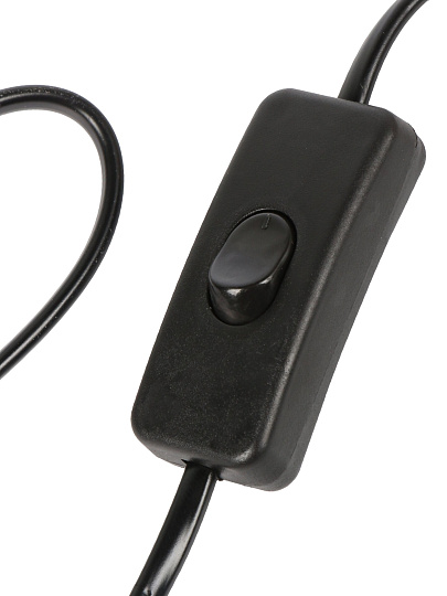 Светильник настольный на подставке, Е27, 60 Вт, абажур белый, A010110, дерево