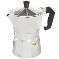 Кофеварка гейзерная, алюминий, 0.18 л, бакелитовая ручка, Y3-970