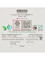 Менажница стекло, 23.5х5 см, 3 секции, подарочная упаковка, Kaveh, Spring, PD1294GCL - фото 7