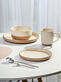 Сервиз столовый керамика, 16 предметов, на 4 персоны, Jewel, Латте, ПС0007-53 - фото 4