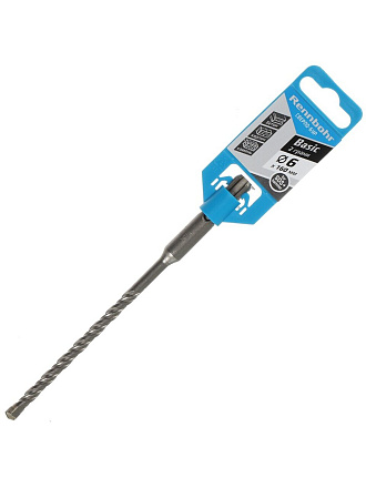 Сверло-бур по бетону, Rennbohr, Basic, диаметр 6х160 мм, SDS-Plus, 690616