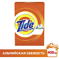 Стиральный порошок Tide, 0.4 кг, ручной, для белого белья, Альпийская свежесть