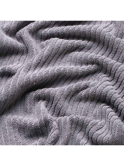 Набор полотенец 2 шт, 100% хлопок, 420 г/м2, Silvano, Мореска, серый, Узбекистан