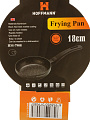Сковорода алюминий, 18 см, антипригарное покрытие, Hoffmann, черная, индукция, НМ 7908 - фото 7
