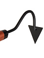 Тяпка с черенком, дюралюминиевый черенок, Kopper Tools, Ласточка, ФИ.028.000 - фото 2