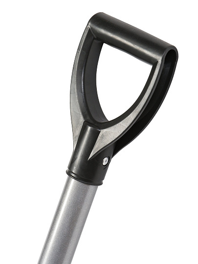 Лопата штыковая, сталь, 2х250х975 мм, черенок алюминиевый, Инструм-Агро, Галлея, 012508, с V рукояткой