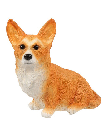 Фигурка гипс, Щенок Корги, 13х24х23 см, G009-23-206