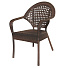 Мебель садовая Аликанте-2, стол, 100х75 см, 4 кресла, дерево, искусственный ротанг - фото 3