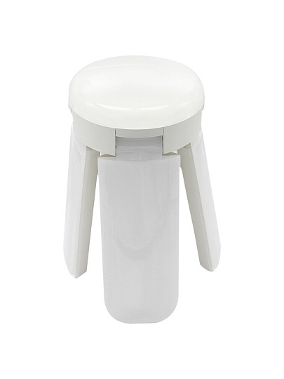 Лампа светодиодная E27, 75 Вт, 230 В, 6500 К, холодный белый свет, General Lighting Systems, раскладная 4 лопасти, GLDEN, 661611