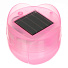 Фонарь садовый Uniel, USL-C-451/PT305 PINK TULIP, на солнечной батарее, грунтовый, пластик, 30.5 см, белый свет, розовый - фото 2