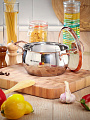 Кастрюля нержавеющая сталь, 2.5 л, крышка стекло, Daniks, Карлин, GS-01332G-18, индукция - фото 8