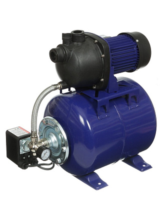 Насосная станция Прима, 400 Вт, глубина погружения 8 м, максимальный напор 36 м, 3 м³/ч, НСС-400/36