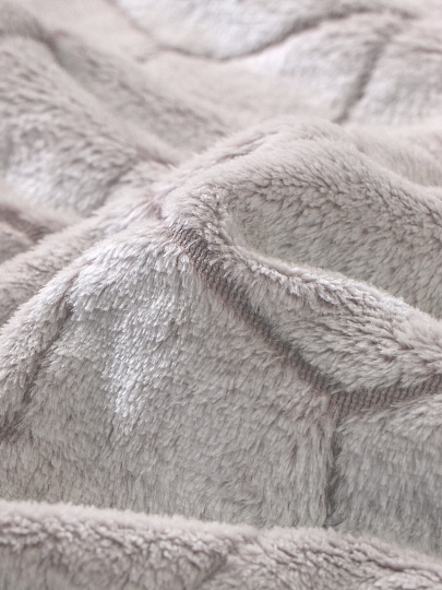 Плед 180*200см, микрофибра, 100%пэ, 280г, Silvano, Геометрия, серый