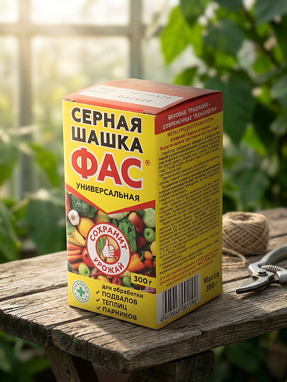 Инсектицид ФАС Серная шашка, универсальный, шашка, 300 г