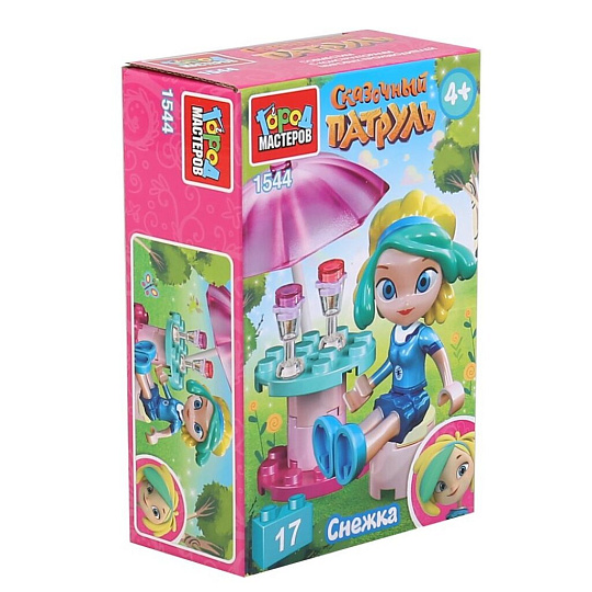 Конструктор Город Мастеров, Сказочный патруль: Снежка в кафе, 3-5 лет, 17 деталей, 1544-AA