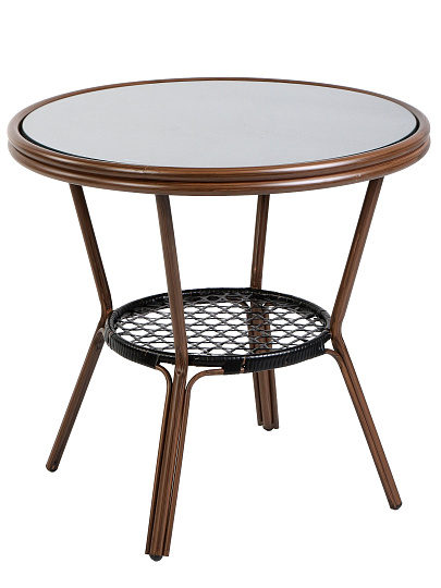 Мебель садовая стол, 80х80х72 см, 2 стула, 60х56х80 см, C010206