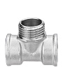 Тройник 3/4&amp;quot;х1/2&amp;quot;х3/4&amp;quot;, г-ш-г, латунь, AquaLink - фото 4