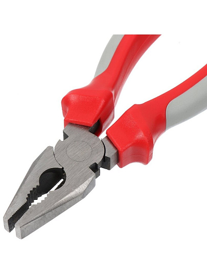 Пассатижи 160 мм, прямые, двухкомпонентный, углеродистая сталь, Bartex, Стандарт, 110012