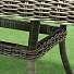 Мебель садовая Green Days, Барбара, серая, стол, 160х90х75 см, 4 кресла, подушка серая, CYH1927W-1 - фото 4