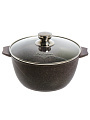 Кастрюля алюминий, антипригарное покрытие, 4 л, крышка стекло, Мечта, Premium violet, 44904 - фото 4