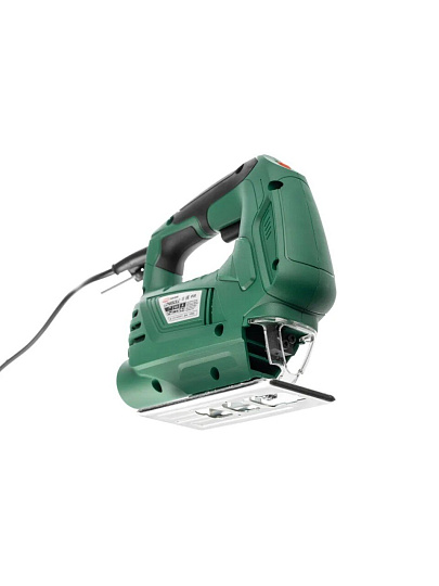 Лобзик электрический Hammer, LZK650LE, 650 Вт, дерево 65 мм, сталь 6 мм, регулировка оборотов, 839357