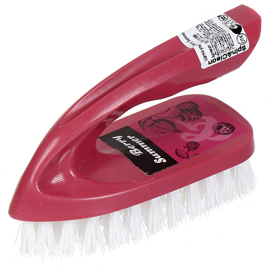 Щетка для одежды полипропилен, в ассортименте, Spin&amp;Clean, Утюжок Berry Summer, SC5304