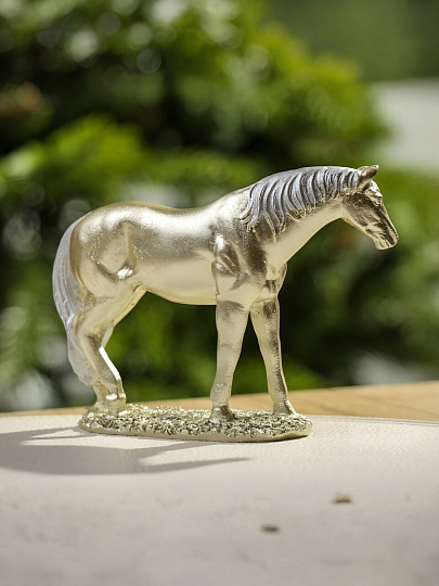 Фигурка декоративная полистоун, Лошадь, 11х9 см, Y4-9788