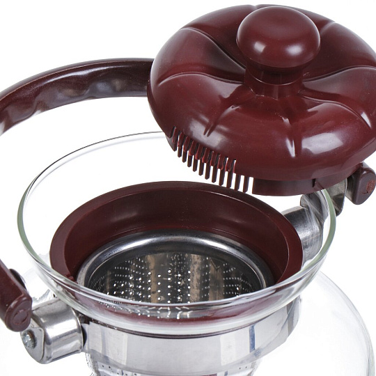 Чайник заварочный стекло, 0.8 л, с ситечком, Mayer &amp; Boch, 2588