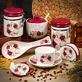 Банка для сыпучих продуктов, доломит, 0.55 л, с крышкой, Daniks, Bliss, белая - фото 7