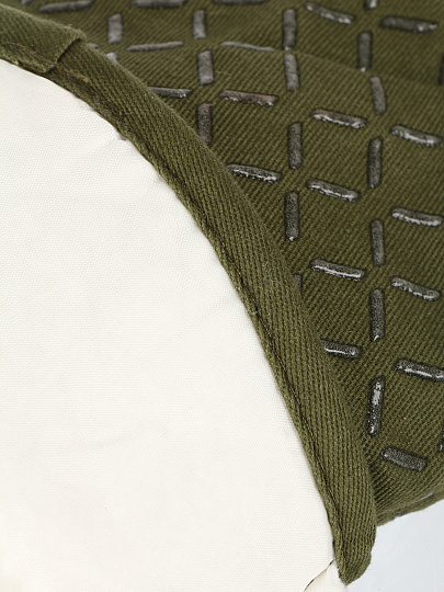 Прихватка-варежка 32х15 см, 100%пэ, зеленый, B180053