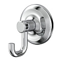 Крючок настенный, 5.6х5.3х6.7 см, нержавеющая сталь, хром, Fora, Drop, FOR-DP028