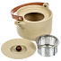 Набор чайный керамика, 5 предметов, на 4 персоны, 100 мл, бамбуковая подставка, чайник 650 мл, Y4-6567 - фото 6